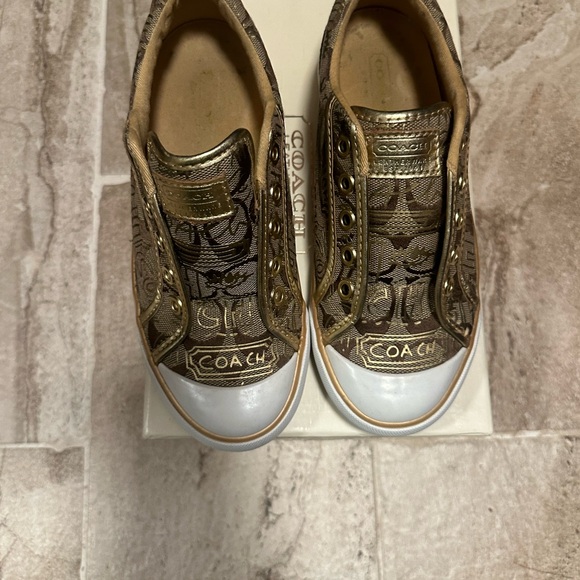 Ladies Coach shoes size 5 - Picture 3 of 4